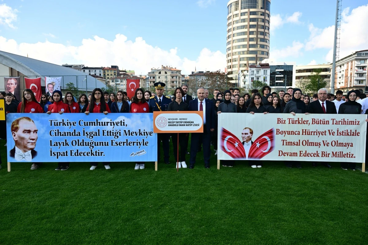 Nevşehir’de Cumhuriyet Coşkusu Yaşandı