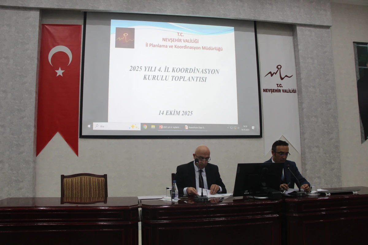 2025 Yılı İl Koordinasyon Kurulu Son Toplantısı Gerçekleştirildi