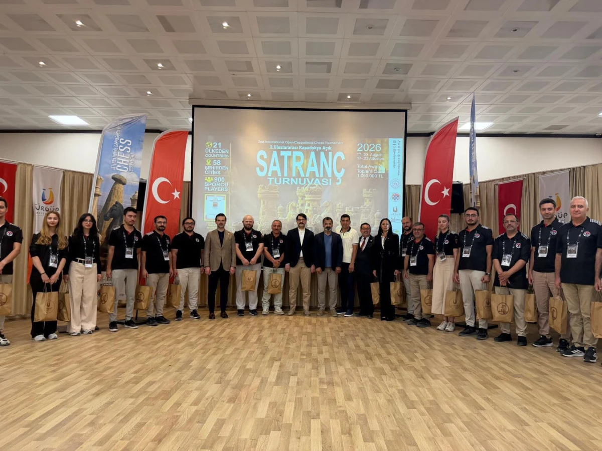 2.Kapadokya Uluslararası a&ccedil;ık satran&ccedil; turnuvası &Uuml;rg&uuml;p&rsquo;te tamamlandı