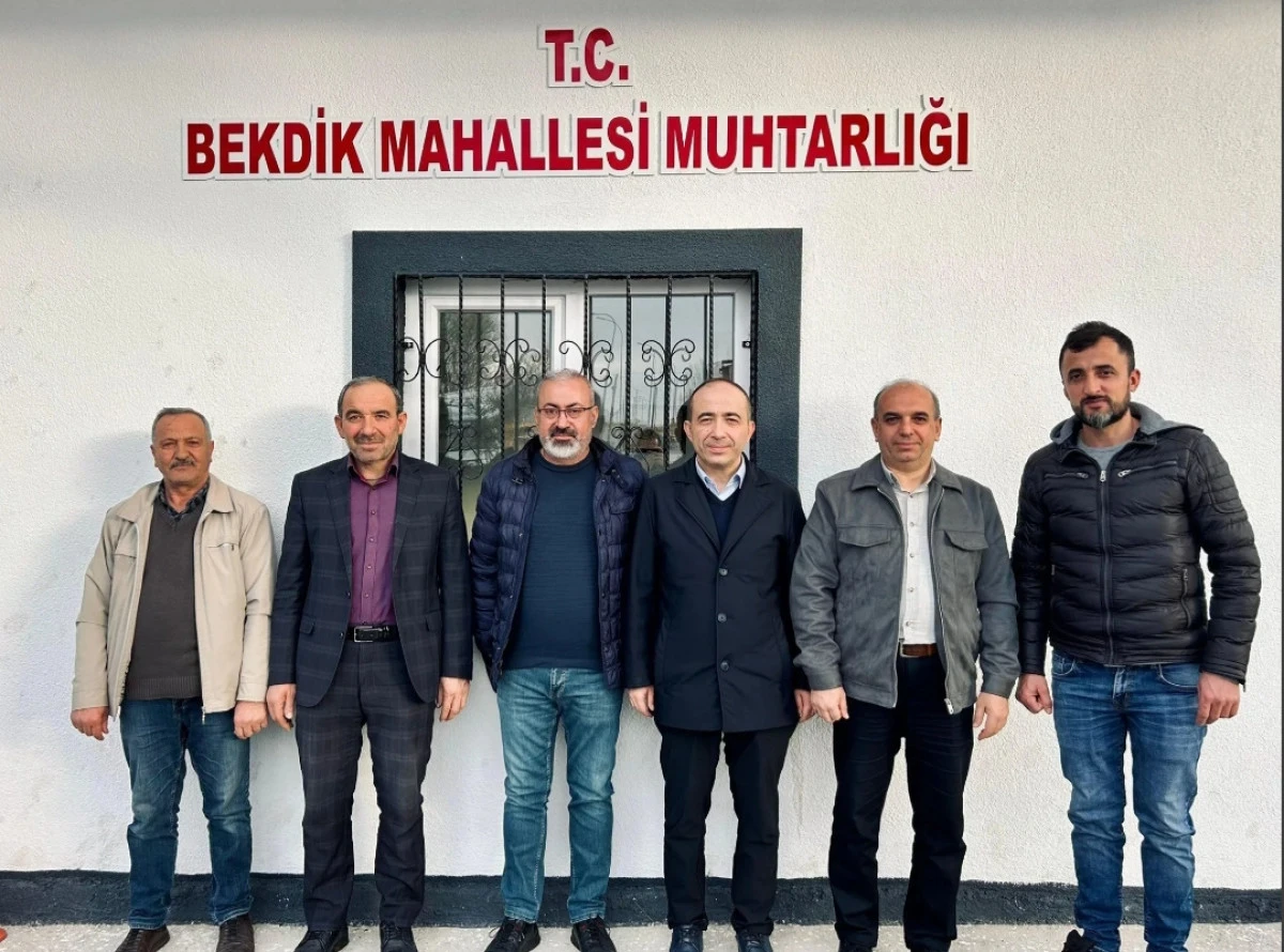 AK Parti Merkez İl&ccedil;e Başkanı Sonugelen&rsquo;den Bekdik Mahallesi&rsquo;ne &Ccedil;ıkarma