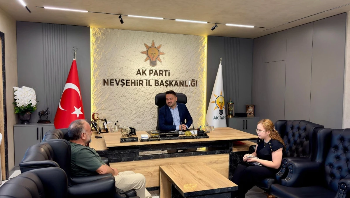 AK Parti Nevşehir İl Başkanı Ayg&uuml;n, Vatandaşlarla Buluşmayı S&uuml;rd&uuml;r&uuml;yor