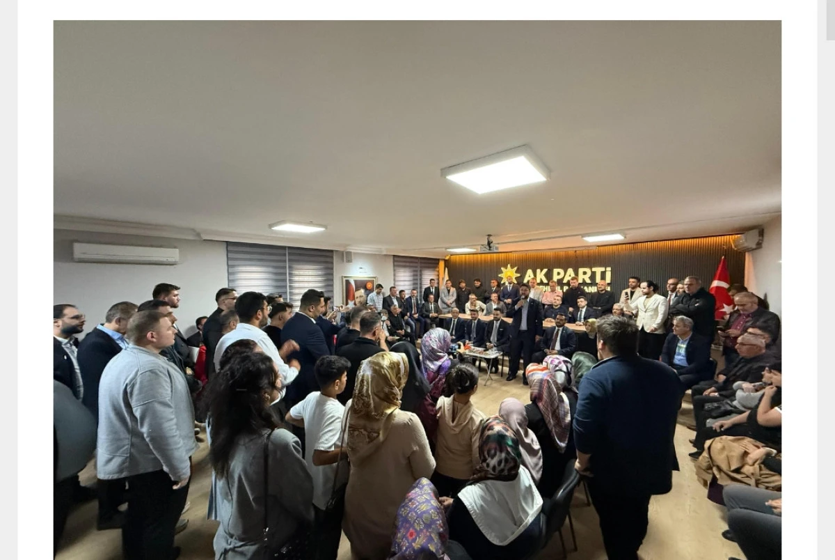 AK Parti Nevşehir Teşkilatında Yoğun Katılımlı Bayramlaşma
