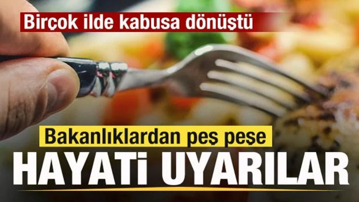 BAKANLIK UYARDI...