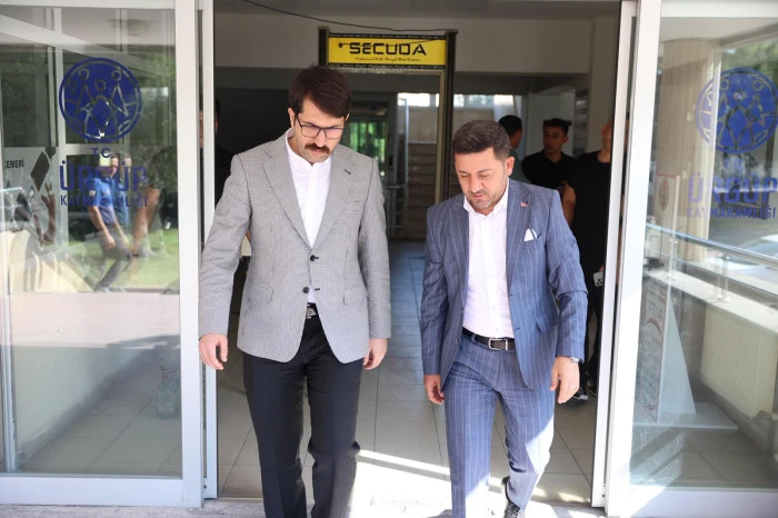 Başkan Arı’dan Ürgüp Kaymakamı Coşkun ve Başkan Bul’a Ziyaret