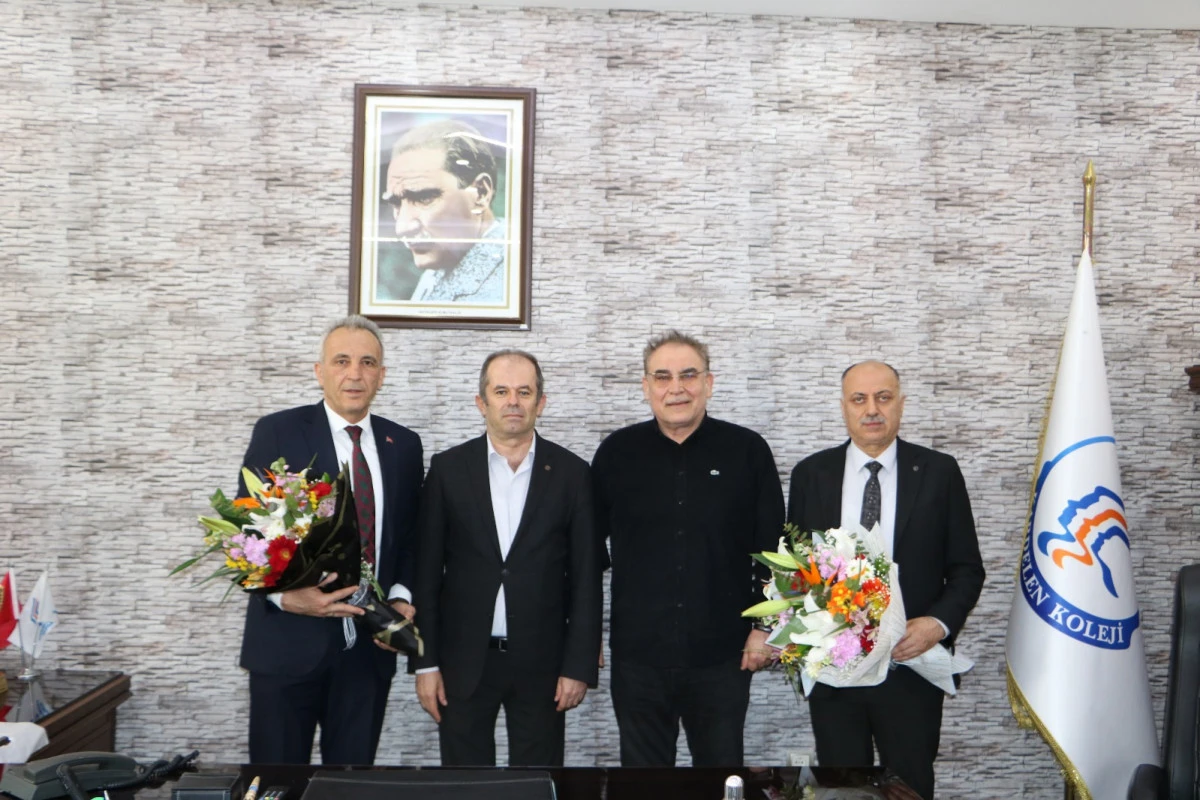 Başkan Çamcı’dan Kardelen Eğitim Kurumlarına geçmiş olsun ziyareti