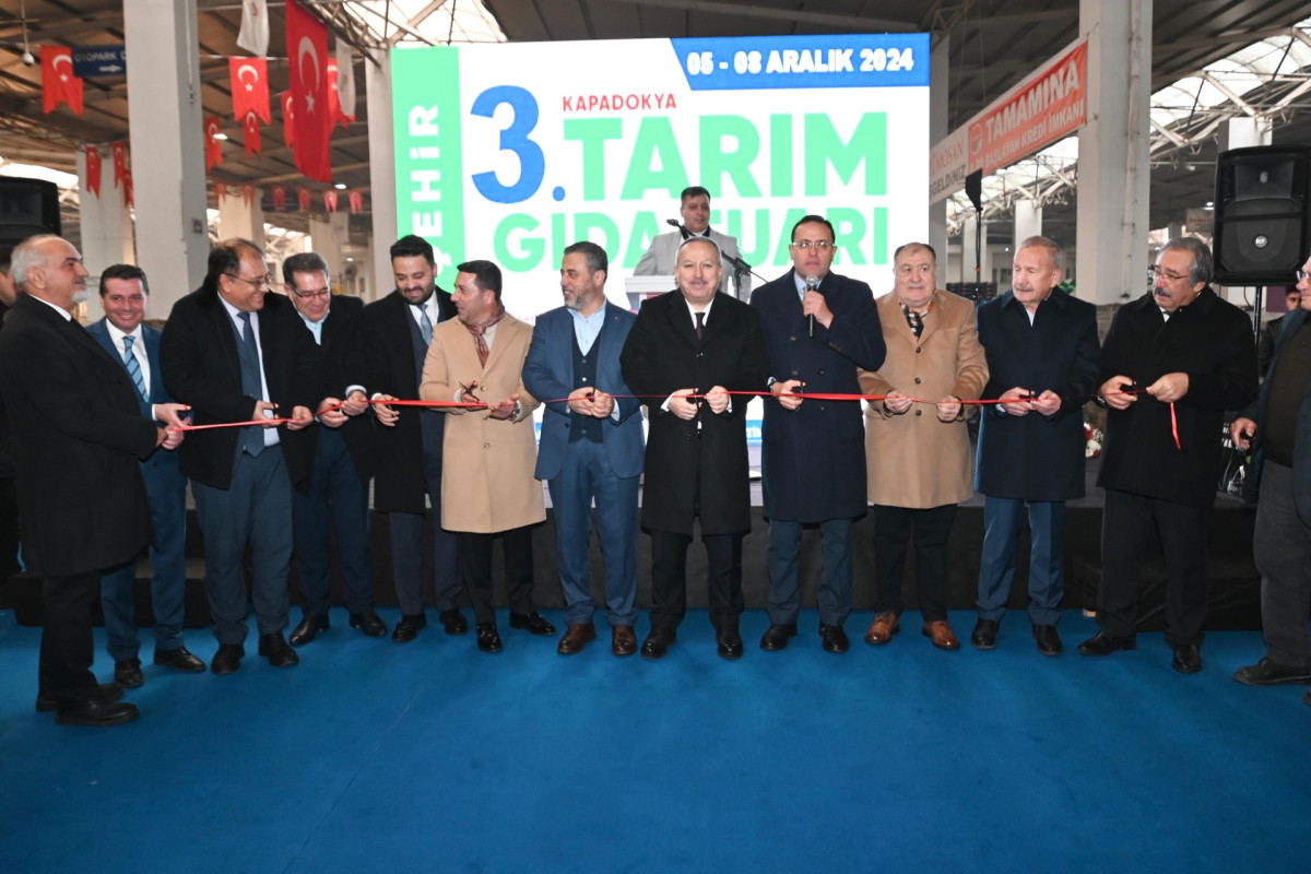 Başkan Güneş Tarım Fuarı Açılışına Katıldı, Gizligider Müjdeler Verdi