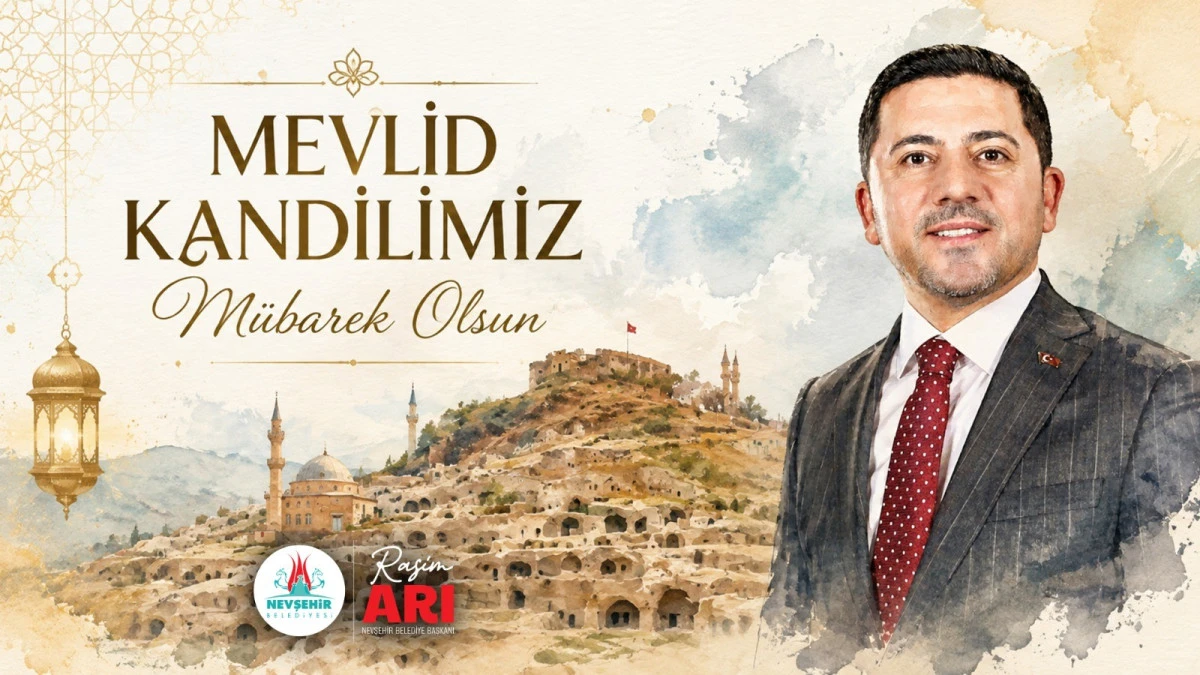Başkan Rasim Arı &ldquo;Mevlid Kandilimiz M&uuml;barek Olsun"