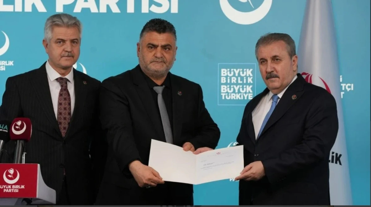 BBP Nevşehir&rsquo;de Bayrak Değişimi: İl Başkanlığına Mustafa Batmaz Atandı