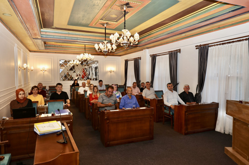 Belediye Meclisi Ağustos ayı toplantısı yapıldı