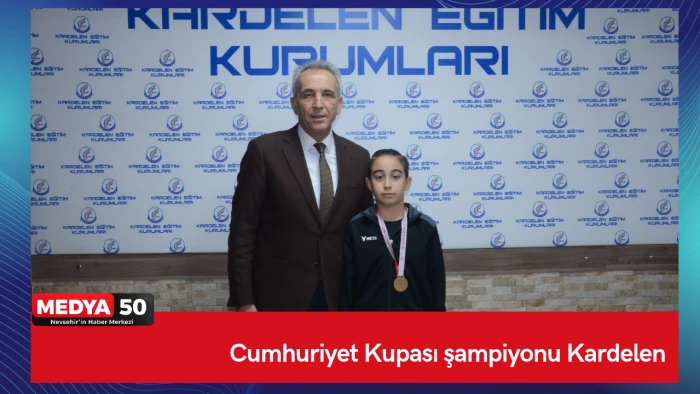 Cumhuriyet Kupası şampiyonu Kardelen