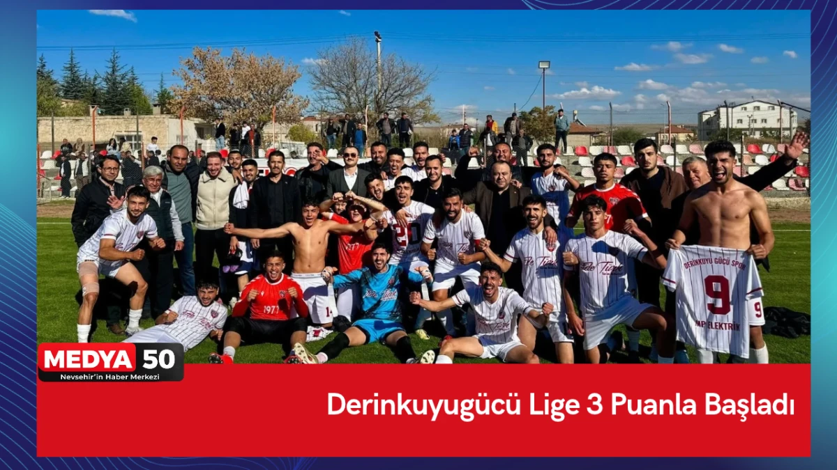 Derinkuyug&uuml;c&uuml; Lige 3 Puanla Başladı