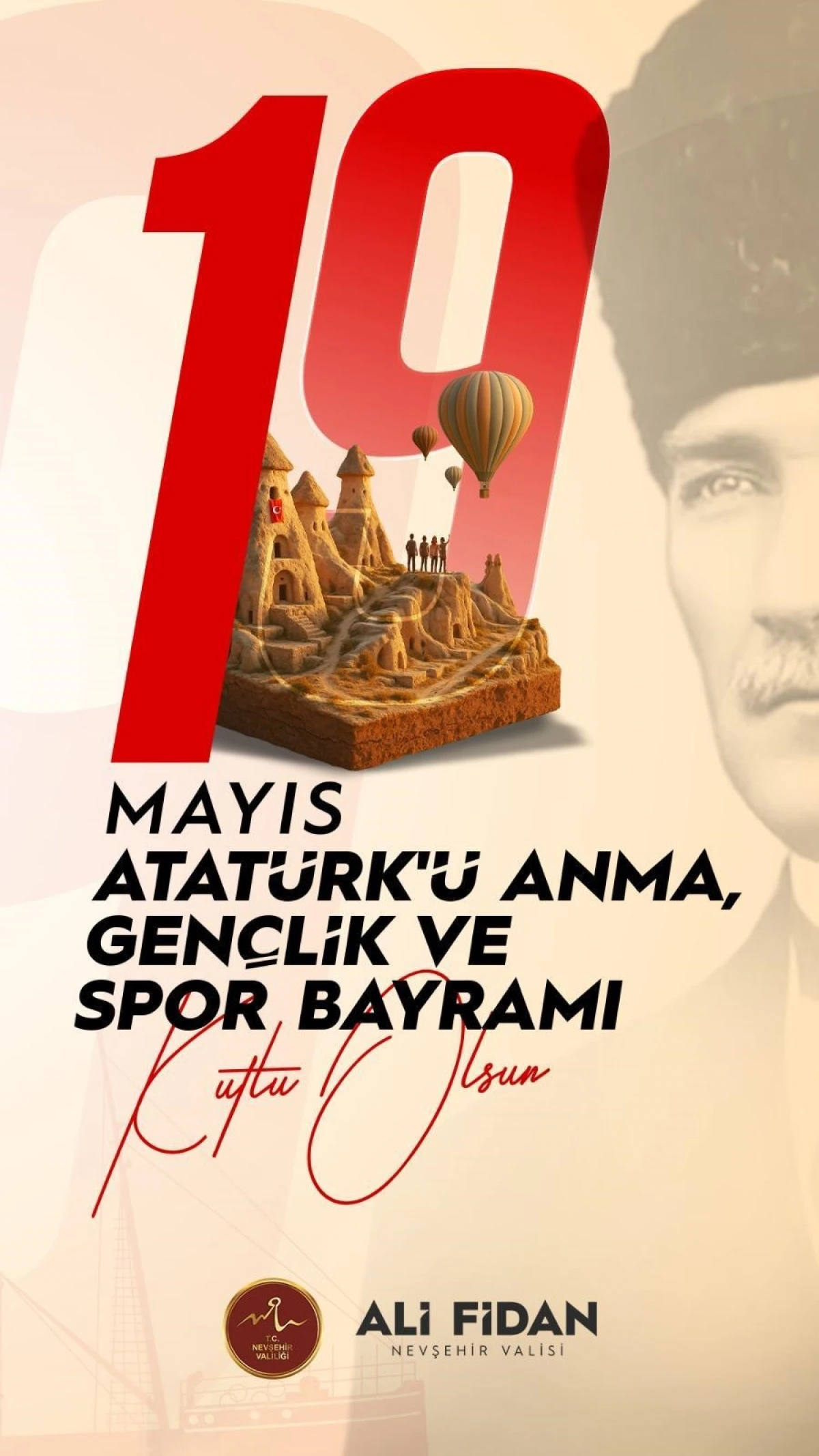 Fidan’ın 19 Mayıs Atatürk’ü Anma, Gençlik ve Spor Bayramı Mesajı