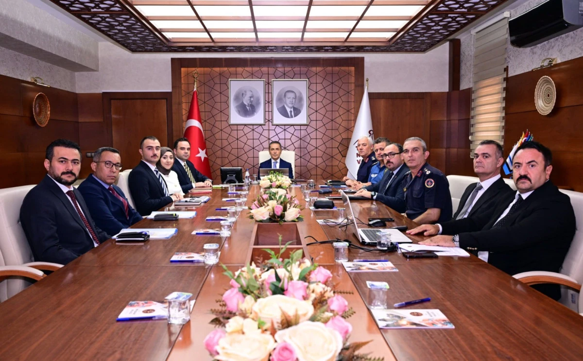 İl G&uuml;venlik ve Koordinasyon toplantısı yapıldı
