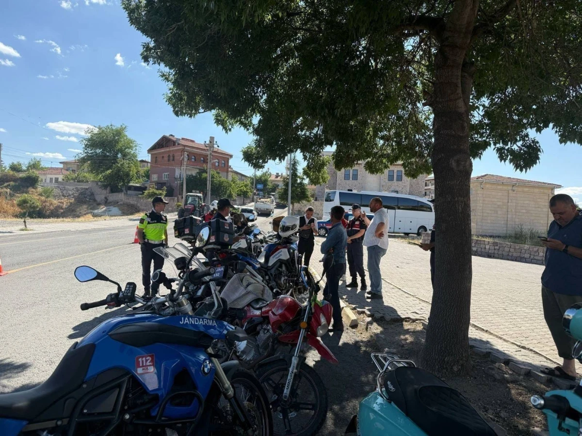 Jandarmasından Motosiklet Denetimi