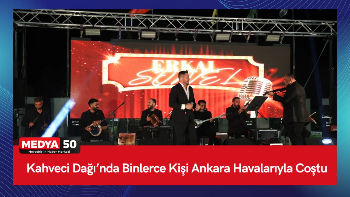 Kahveci Dağı&rsquo;nda Binlerce Kişi Ankara Havalarıyla Coştu