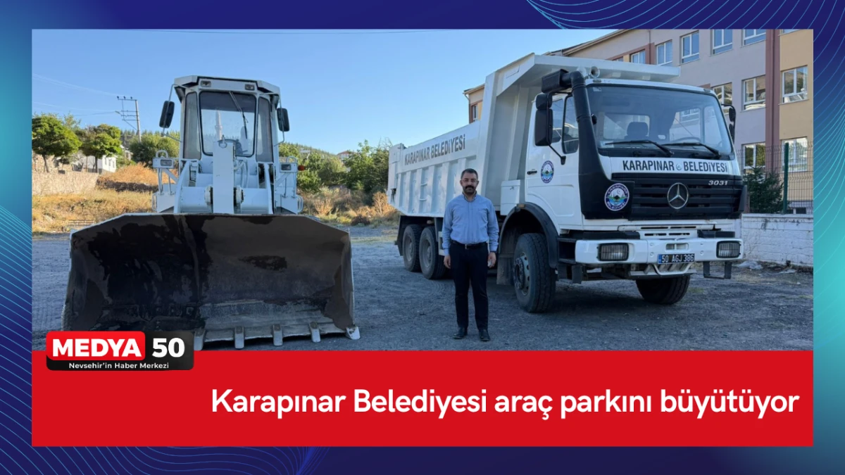 Karapınar Belediyesi ara&ccedil; parkını b&uuml;y&uuml;t&uuml;yor