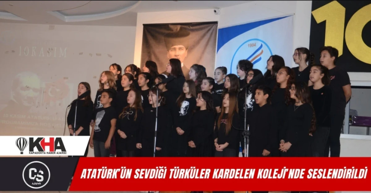 Kardelen Eğitim Kurumları’nda 10 Kasım Atatürk’ü Anma Programı Düzenlendi