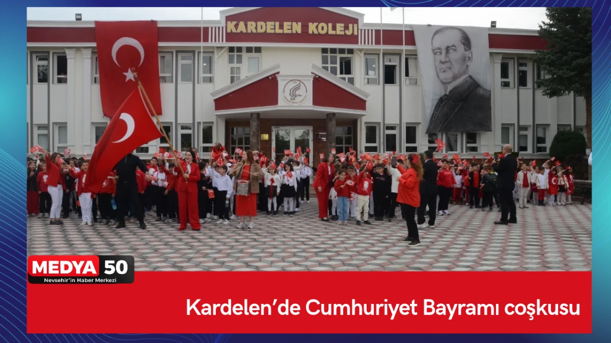 Kardelen&rsquo;de Cumhuriyet Bayramı coşkusu