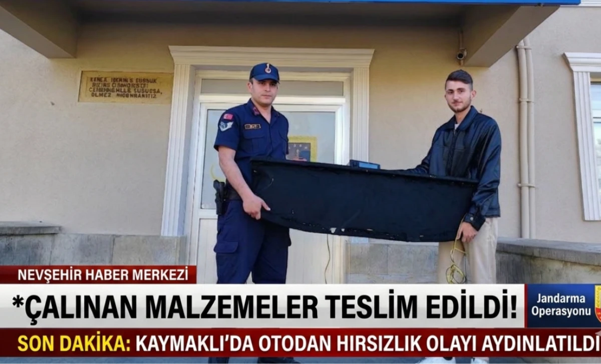 KAYMAKLI&rsquo;DA JANDARMADAN KA&Ccedil;AMADI: OTODAN HIRSIZLIK OLAYI KISA S&Uuml;REDE AYDINLATILDI!