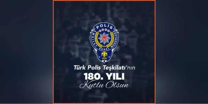 Medya50&rsquo;den T&uuml;rk Polis Teşkilatı&rsquo;nın 181. Kuruluş Yıl D&ouml;n&uuml;m&uuml;ne &Ouml;zel Kutlama Mesajı
