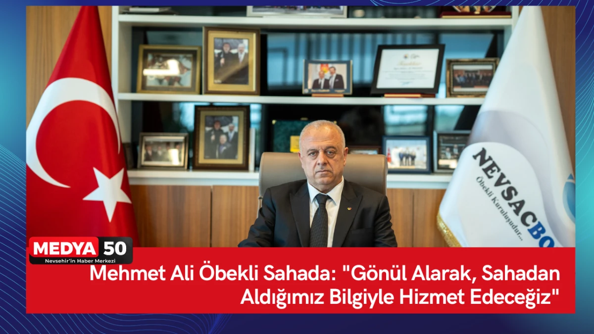 Mehmet Ali &Ouml;bekli Sahada: "G&ouml;n&uuml;l Alarak, Sahadan Aldığımız Bilgiyle Hizmet Edeceğiz"