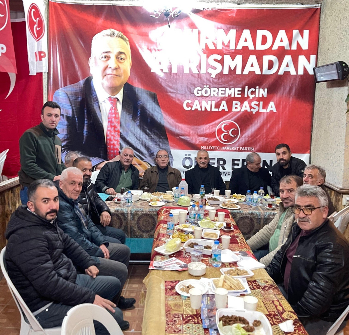 MHP İl Genel Meclisi adaylardan Başkan Eren’e tam destek