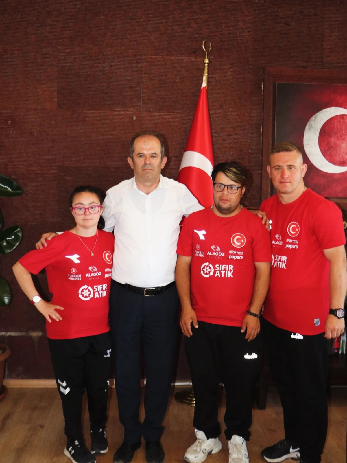 Milli Sporculardan Uçhisar Belediye Başkanı Abdullah Çamcı’ya Ziyaret
