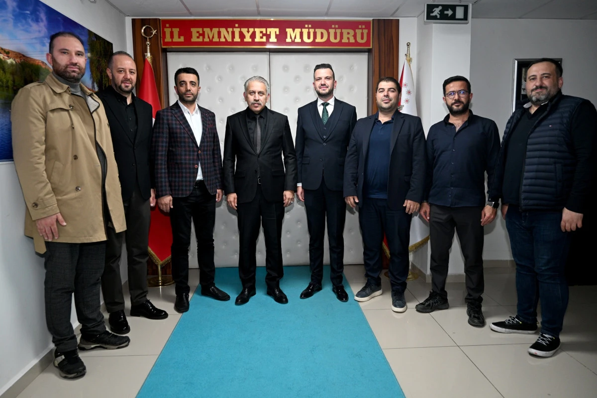 NESİAD Heyetinden İl Emniyet Müdürü Serkan KARAMAN’a Ziyaret