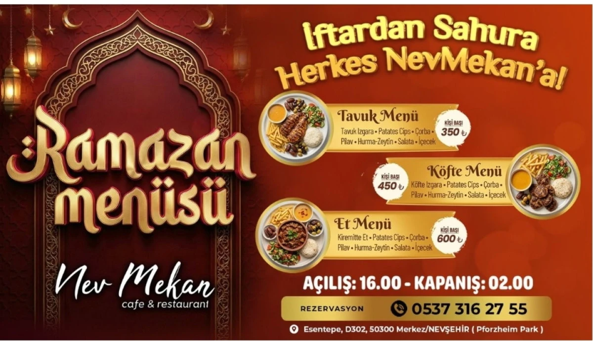 NevMekan'da Ramazan Hazırlığı: İftar ve Sahurda Ekonomik Lezzet D&ouml;nemi