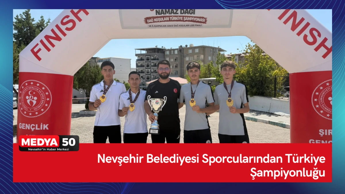Nevşehir Belediyesi Sporcularından T&uuml;rkiye Şampiyonluğu