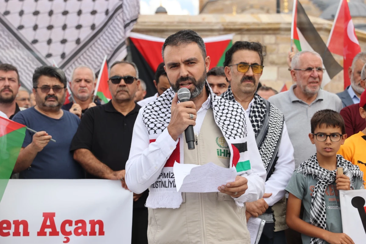 Nevşehir den  Gazze direnişine destek