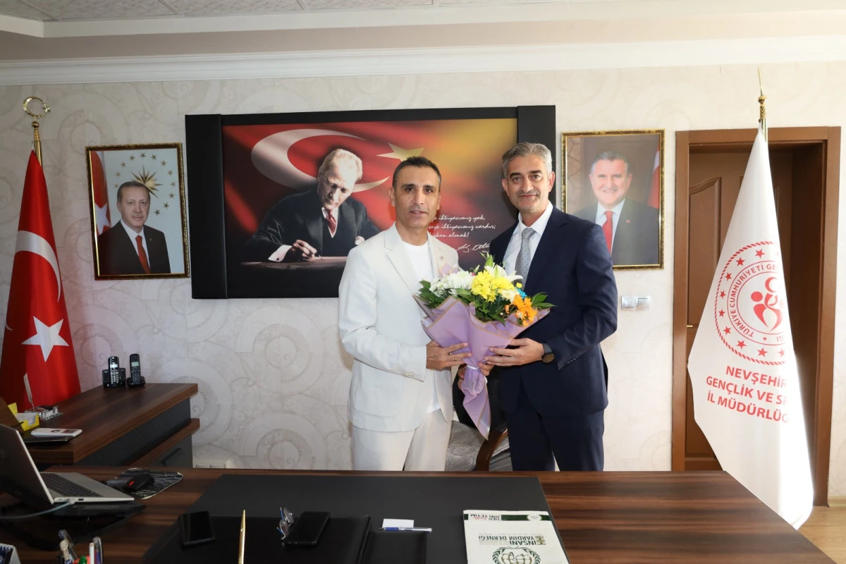 Nevşehir Gençlik ve Spor İl Müdürlüğünde Devir Teslim Töreni Gerçekleştirildi