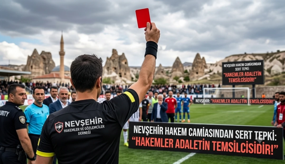 Nevşehir Hakem Camiasından Sert Tepki: "Hakemler Adaletin Temsilcisidir!"