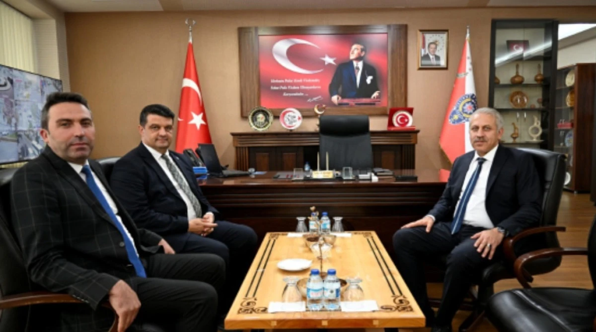 Nevşehir İl Emniyet Müdürü Serkan Karaman’a Nezaket Ziyareti