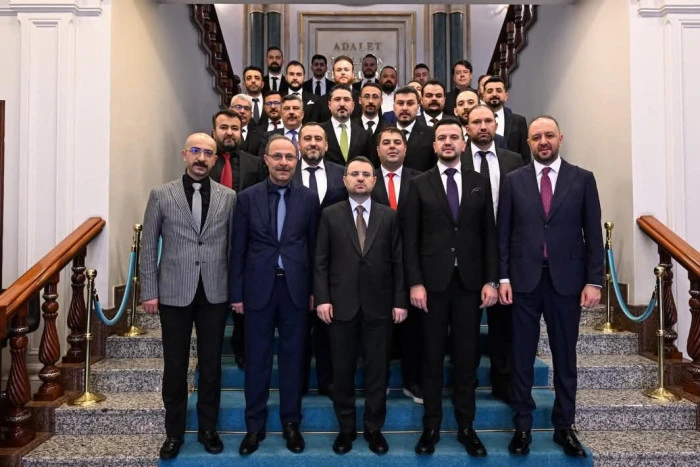 Nevşehir İş D&uuml;nyasından Adalet Bakanı Akın G&uuml;rlek&rsquo;e Hayırlı Olsun Ziyareti