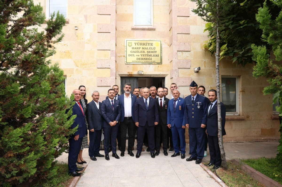 Nevşehir Şehitliğinde Gaziler Günü Anma Programı