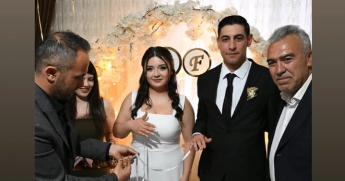 NEVŞEHİR SPOR CAMİASININ TANINMIŞ İSMİ İSMAİL G&Uuml;ZEL&rsquo;İN EN MUTLU G&Uuml;N&Uuml;: FURKAN VE İLAYDA S&Ouml;ZLENDİ