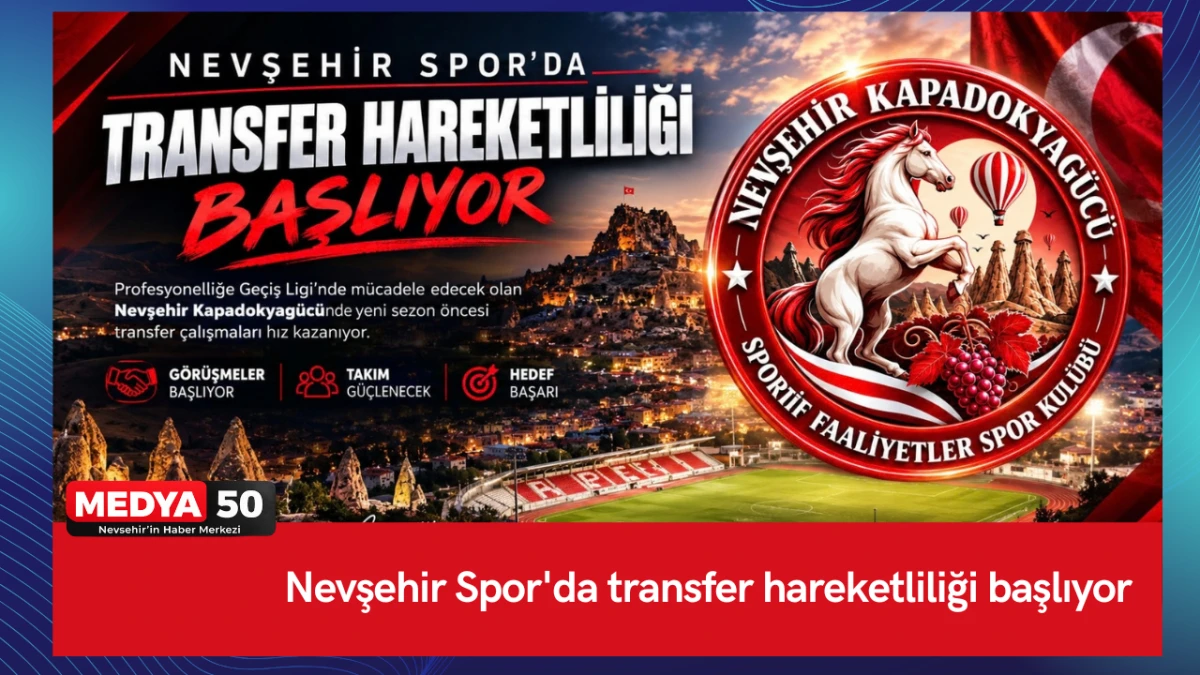 Nevşehir Spor'da transfer hareketliliği başlıyor