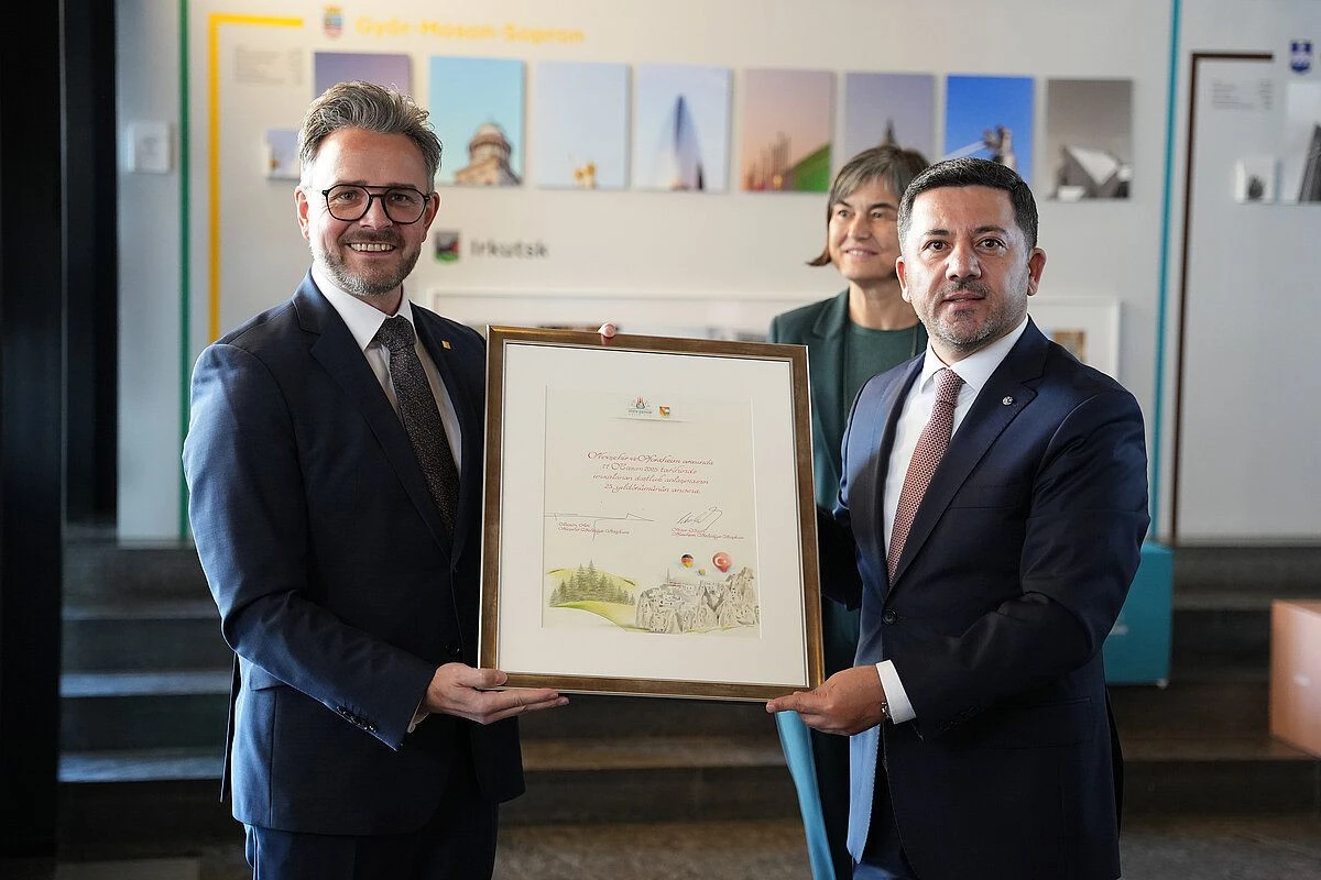 Nevşehir ve Pforzheim Arasındaki Kardeşlik Anlaşmasının 25. Yılı Almanya’da Kutlandı