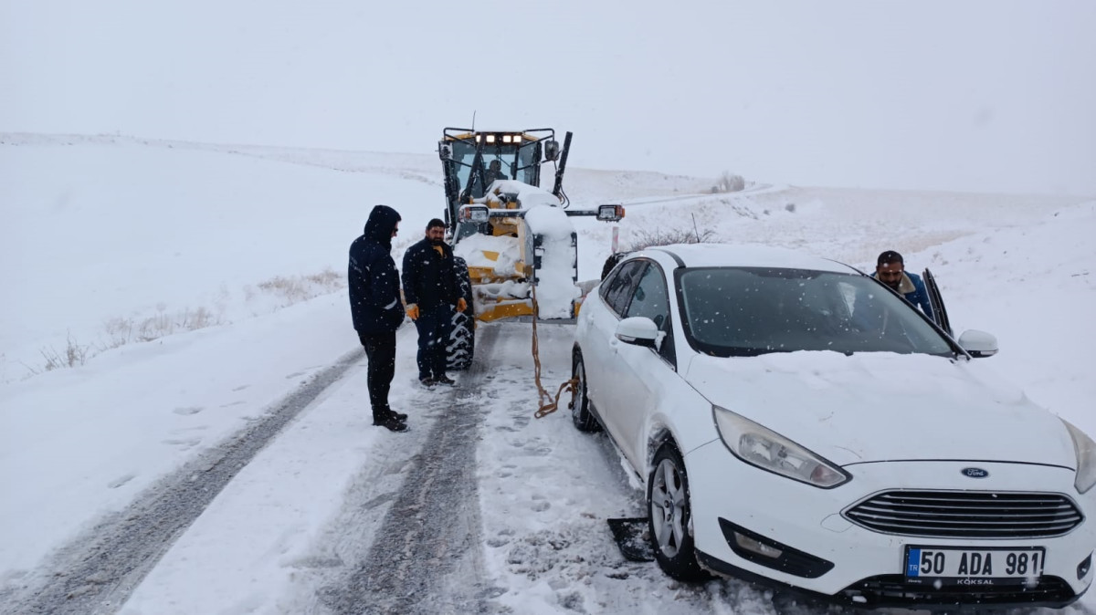 Nevşehir’de kapalı yol yok