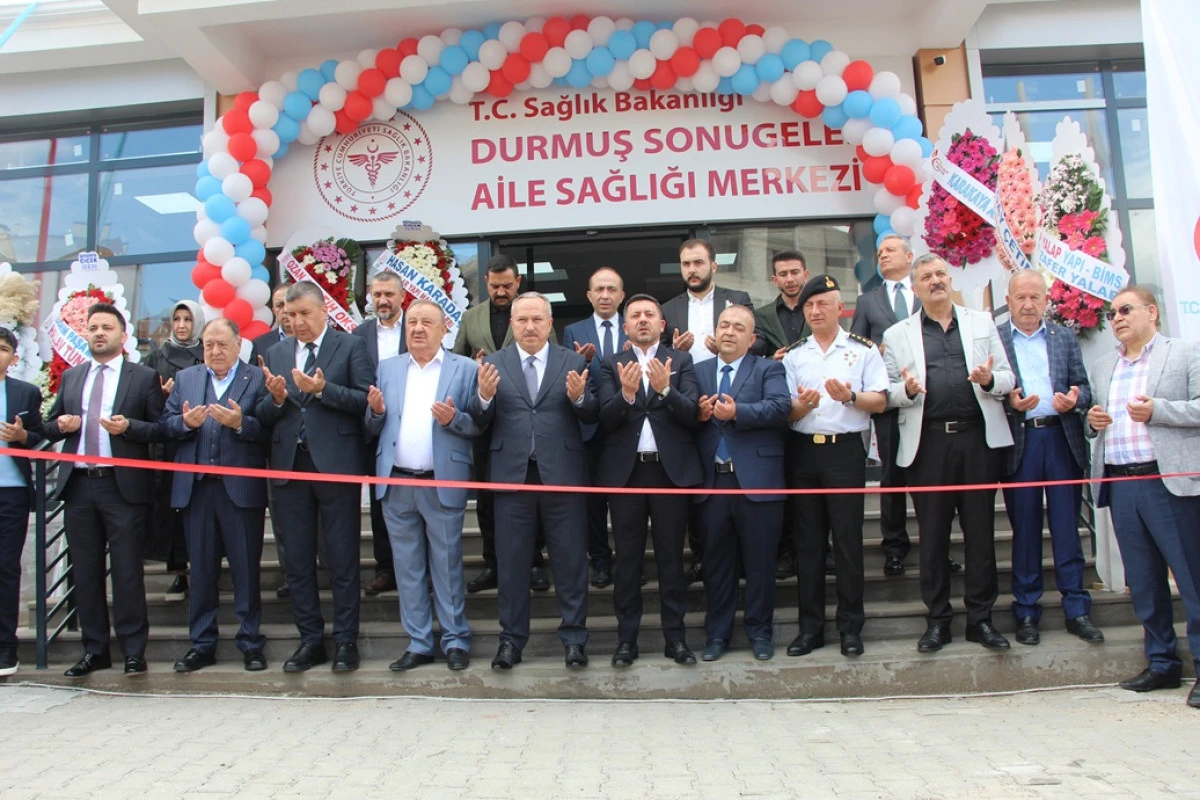 NEVŞEHİR’DE SAĞLIGA BÜYÜK KATKI: DURMUŞ SONUGELEN AİLE SAĞLIĞI MERKEZİ AÇILDI