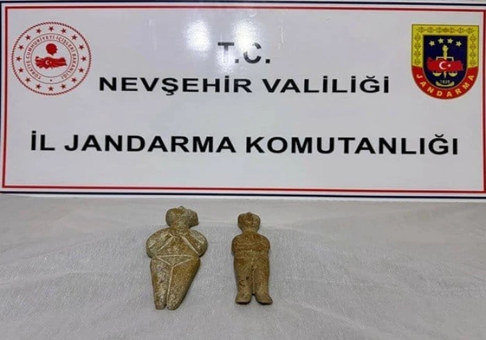  Nevşehir’de Tarihi Eser Kaçakçılığına Jandarma Darbesi
