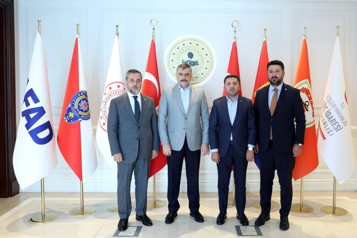 Nevşehir&rsquo;in &Ouml;ncelikli İhtiya&ccedil;ları Bakan &Ccedil;ift&ccedil;i ile G&ouml;r&uuml;ş&uuml;ld&uuml;