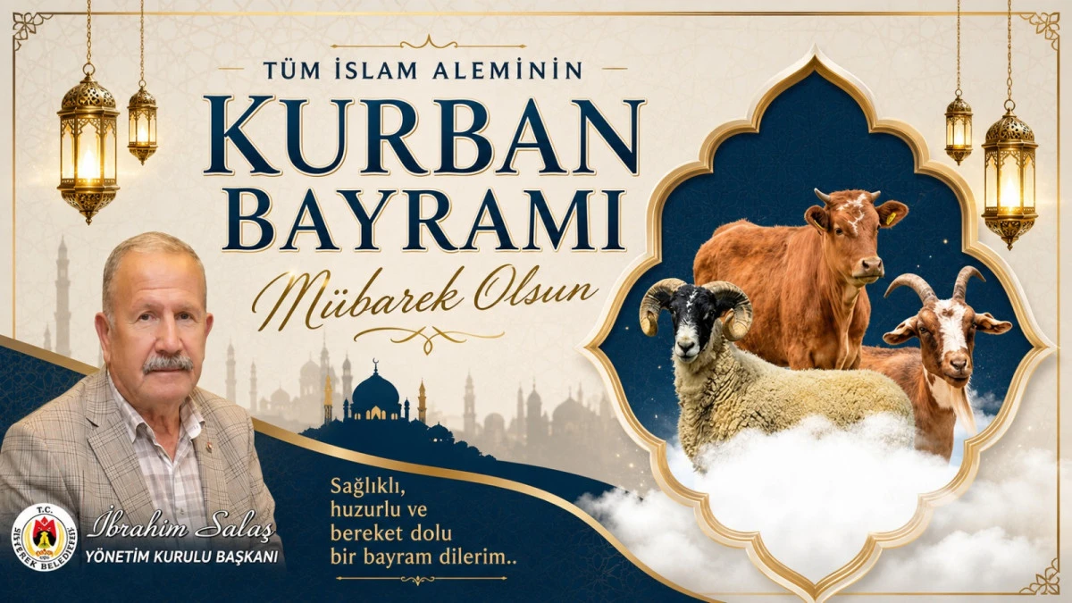 NTB Başkanı İbrahim Salaş’tan Kurban Bayramı Mesajı