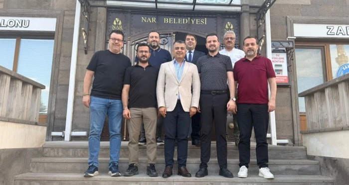NTSO Başkan Adayı Ertaş&rsquo;tan Nar Belediye Başkanı &Ouml;z&ccedil;elik&rsquo;e Ziyaret