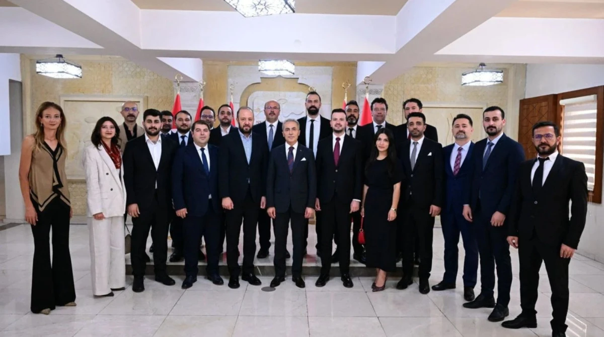 NTSO Başkan Adayı ERTAŞ'tan Vali K&Ouml;K'e Hayırlı Olsun Ziyareti