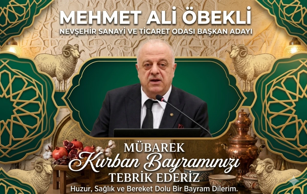 NTSO Başkan Adayı Mehmet Ali &Ouml;bekli&rsquo;den Kurban Bayramı Mesajı