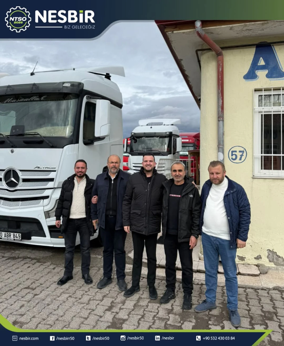 NTSO Başkan Adayı Mustafa Ertaş&rsquo;tan &Ccedil;avuşoğlu Galericiler Sitesi&rsquo;ne &Ccedil;ıkartma