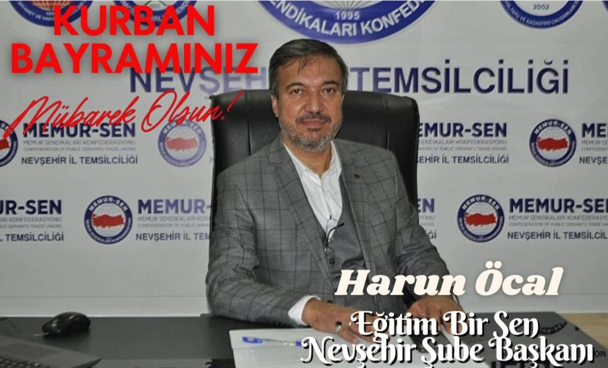Öcal’ın Kurban Bayramı Mesajı
