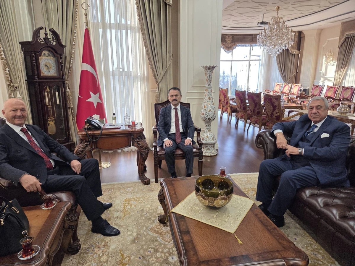 PÜİS Heyetinden Vali İlhami AKTAŞ’a Ziyaret